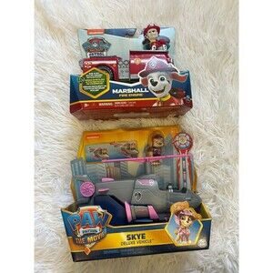 New Paw patrol skye and marshall Figure Set Toys